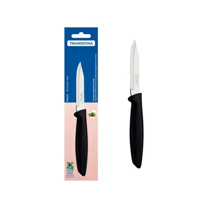 Cuchillo para Legumbres y Frutas Tramontina Plenus con Lámina en Acero Inoxidable y Mango
