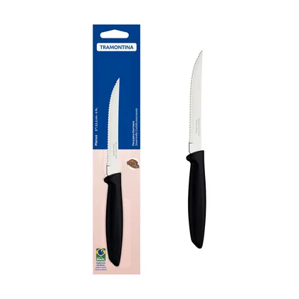Cuchillo para Asado y Frutas Tramontina Plenus con Lámina de Acero Inoxidable y Mango de P