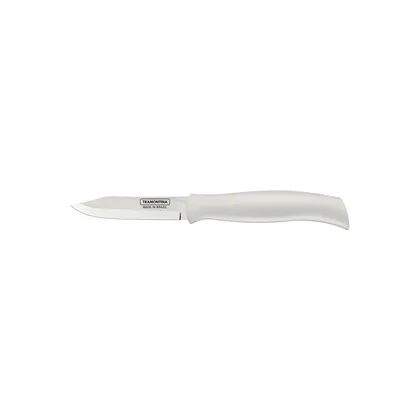 Cuchillo para Legumbres y Frutas Tramontina Profit con Lámina de Acero Inoxidable y Mango