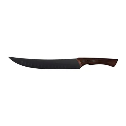 Cuchillo para Carne Tramontina Churrasco Black con Lámina de Acero Inoxidable Oscurecido y