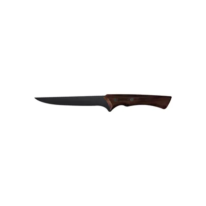 Cuchillo para Deshuesar Tramontina Churrasco Black con Lámina de Acero Inoxidable Oscureci