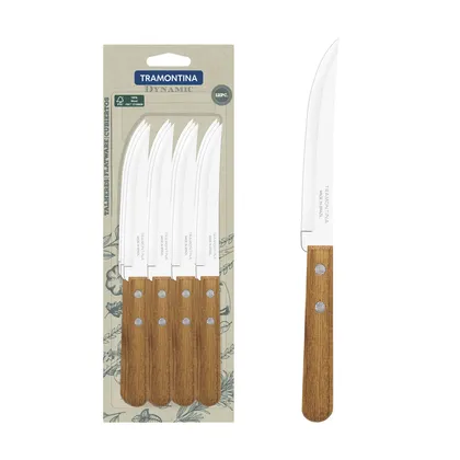 Juego de Cuchillos para Asado Tramontina Dynamic con Lámina de Acero Inoxidable con hilo L