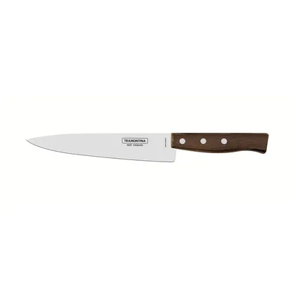 Cuchillo para Pescado y Cocina Tramontina Tradicional con Lámina en Acero Inoxidable y Man