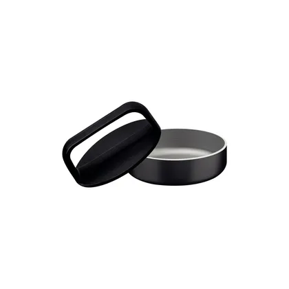 Molde Prensador de Hamburguesas Tramontina Black Burger en Polipropileno Negro con Base en
