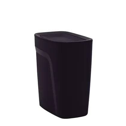 Basurero Tramontina Compact 8,5L de Polipropileno Negro