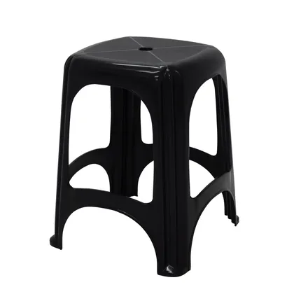 Banqueta Tramontina Niterói ECO en Polipropileno Negro
