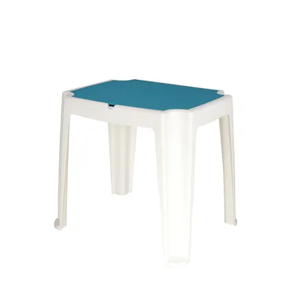 Mesa Infantil Tramontina Versa en Polipropileno Azul y Blanco