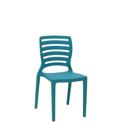 Silla Infantil Tramontina Sofia en Polipropileno Azul