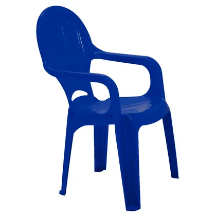 Silla Infantil Tramontina Catty en Polipropileno Estampado Azul