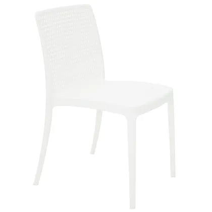 Silla Tramontina Summa Isabelle en Polipropileno y Fibra de Vidrio Blanco