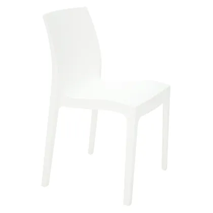 Silla Tramontina Summa Alice Satinada en Polipropileno Blanco