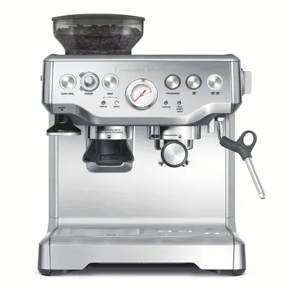 Cafetera eléctrica Tramontina by Breville Express Pro de acero inoxidable con molinillo 2