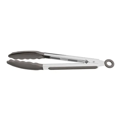 Pinza Multiuso Tramontina Softta de Silicona Gris 27 cm