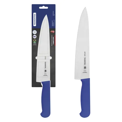 Cuchillo para Carne Tramontina Profissional con Lámina de Acero Inoxidable y Mango de Poli