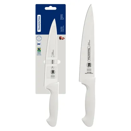 Cuchillo Utility Tramontina Premium con Lámina de Acero Inoxidable y Mango de Polipropilen