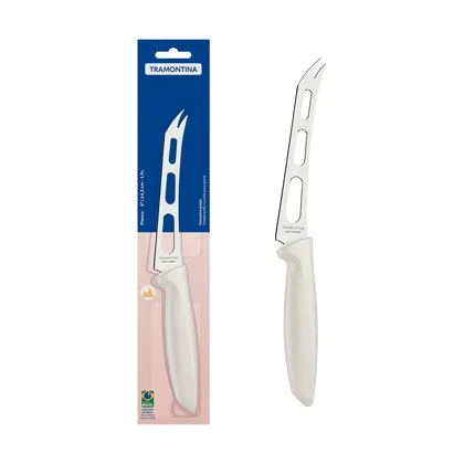 Cuchillo para Queso Tramontina Plenus con Lámina en Acero Inoxidable y Mango de Polipropil