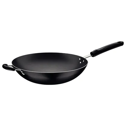 Wok Tramontina Loreto en Aluminio con Revestimiento Interno Antiadherente Starflon Max con