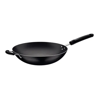 Wok Tramontina Loreto en Aluminio con Revestimiento Interno Antiadherente Starflon Max con