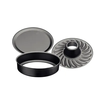 Molde para Tarta Tramontina Brasil en aluminio con revestimiento antiadherente Starflon Ma