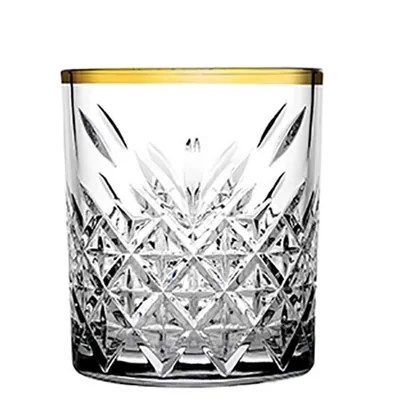Set 4 Vasos Whiskey Golden Touch
