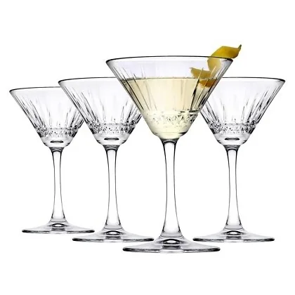 Set 4 Copas Martini Elysia 7.5 Onz